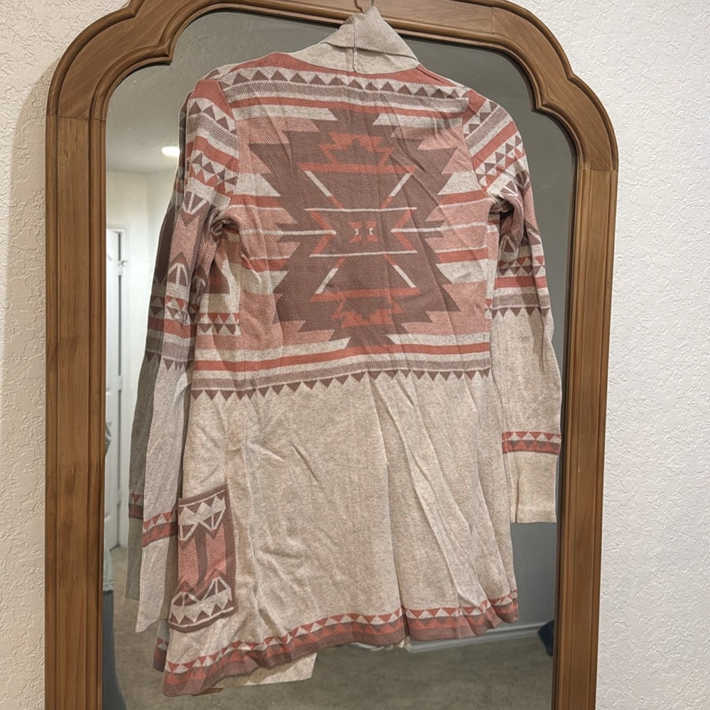 Aztec Print Cardigan - Picture 2 of 2